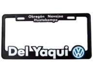 PORTAPLACAS PLASTICO