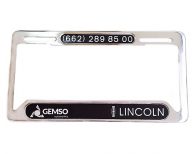 PORTAPLACAS METALICO